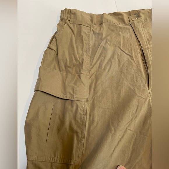 Mens World Wide Sportsman Ultimate Angler Convertible Pants Khaki Tan XL - Picture 5 of 7